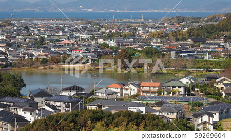 Ikeda lake (Omura city, Nagasaki prefecture) 59269604