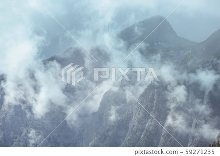 Fog in the mountains 59271235