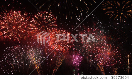 Firework new year background Firework new year background 59273604