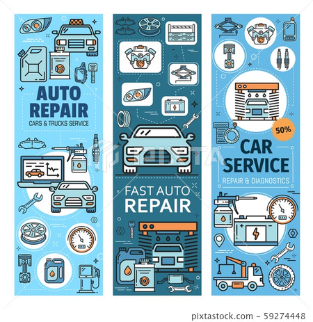 Vehicles diagnostics and repair, auto spare parts 59274448