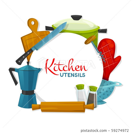 Cooking appliances, banner of kitchen utensil 59274972