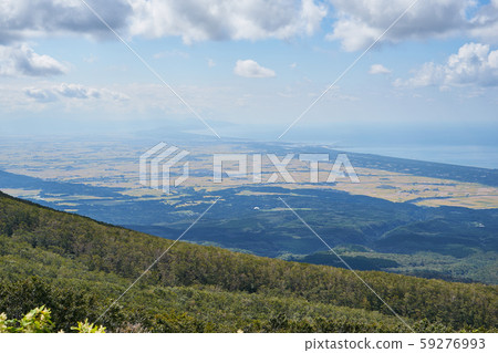View from the Chokai Blue Line, Yamagata Prefecture Chokaisan 59276993