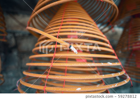 澳門香，香，陵墓，陵墓，盤香澳門廟 59278812