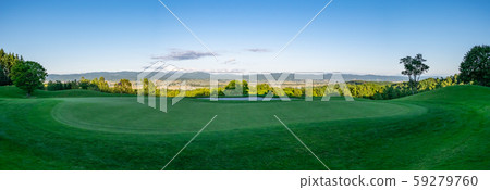 Golf course putting green 59279760