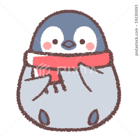 Penguin chick muffler 59280893