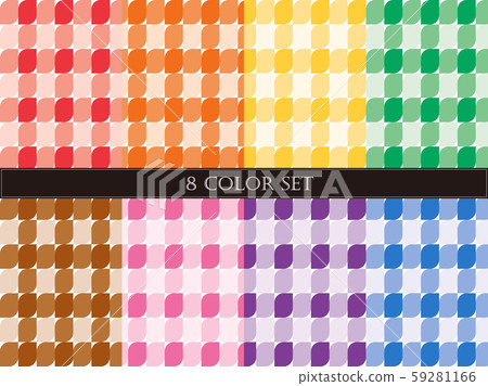 Pattern material 8 color set 59281166