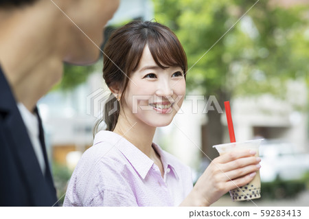 情侶約會日期木薯外賣 59283413