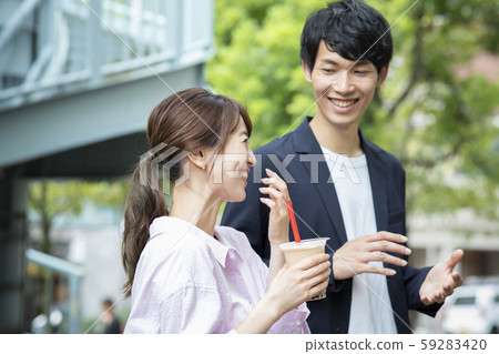 Couple dating date tapioca takeout Couple dating date tapioca takeout 59283420