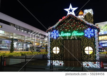 Christmas illuminations at Kichijoji Station 2019 59284456