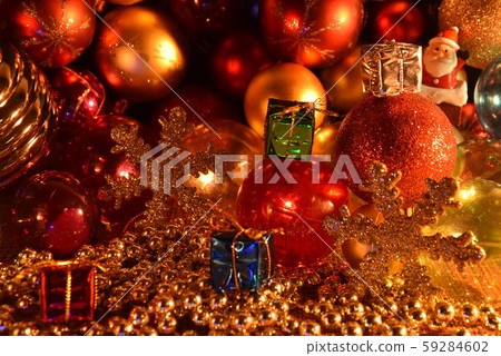 Fantastic Christmas decoration forest and gifts for Santa 59284602