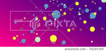 Line points connections geometric abstract background. 59285349