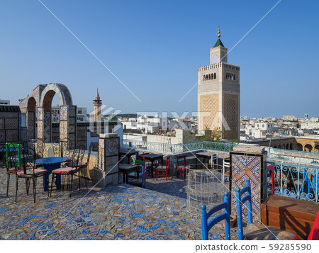 突尼斯Cafe Panorama Medina，突尼斯 59285590