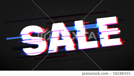 Shopping sale banner vector template 59286501
