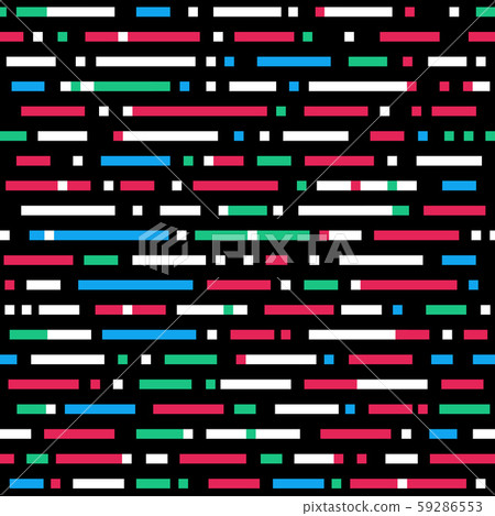 Abstract seamless pattern of different color lines Abstract seamless pattern of different color lines 59286553