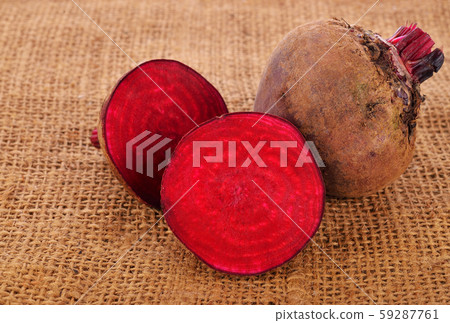 Beetroots isolated on background Beetroots isolated on background 59287761