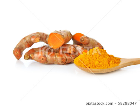turmeric isolated on white background turmeric isolated on white background 59288047