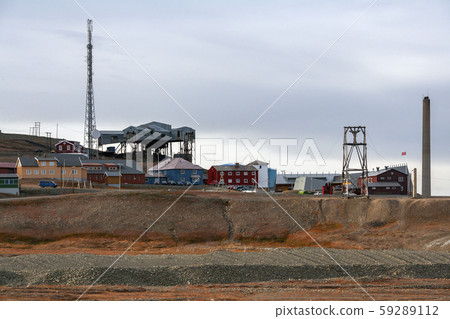 Longyearbyen - Svalbard Islands in the high Arctic 59289112