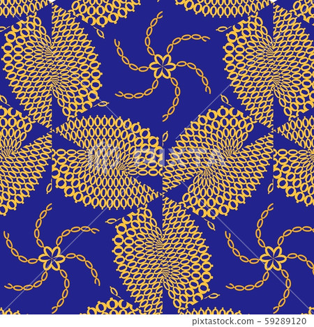 Vintage geometric pattern in retro 80s style. Textile fashionable retro design. 59289120