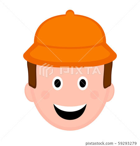 Isolated happy man avatar Isolated happy man avatar 59293279
