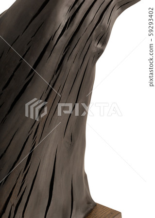 Four old wooden boards isolated on a white Four old wooden boards isolated on a white 59293402