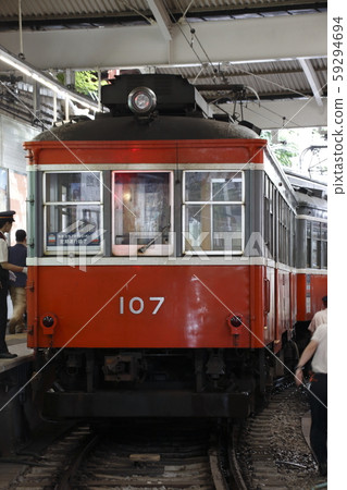 Hakone Tozan Railway Moha No. 107 (scheduled service last day) Hakone Tozan Railway Moha No. 107 (scheduled service last day) 59294694