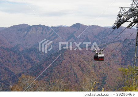 Ropeway connecting the foot of the mountain and Tenjindaira Ropeway connecting the foot of the mountain and Tenjindaira 59296469