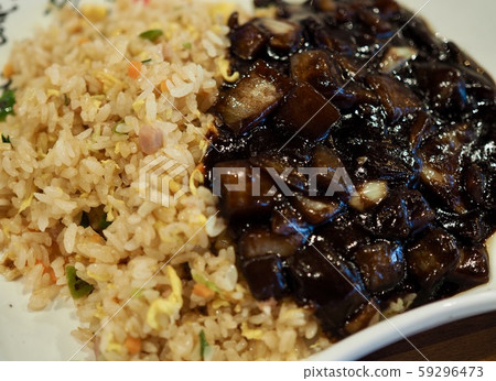 亞洲食品蔬菜炒飯 亞洲食品蔬菜炒飯 59296473