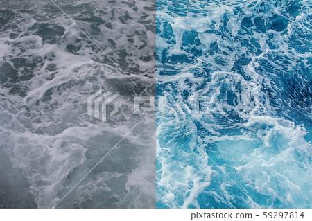 Photo before and after the image editing process 59297814
