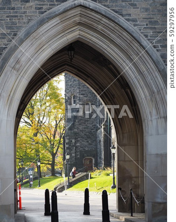 Morning University of Toronto-View of University College from Soldiers Tower Morning University of Toronto-View of University College from Soldiers Tower 59297956