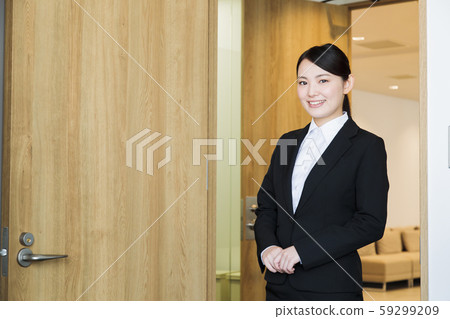 Interview job hunting business woman office 59299209