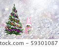 Christmas toy doll,Christmas tree 59301087