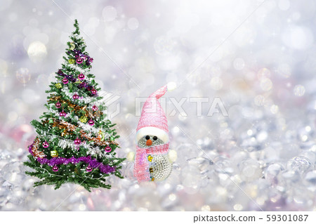 Christmas toy doll,Christmas tree 59301087