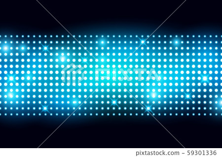 Wall led blue light screen with lightbulp background vector illustration Wall led blue light screen with lightbulp background vector illustration 59301336