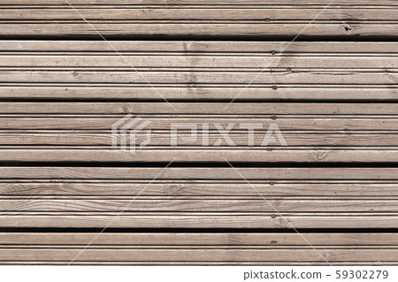 Wooden floor made of larch boards 59302279