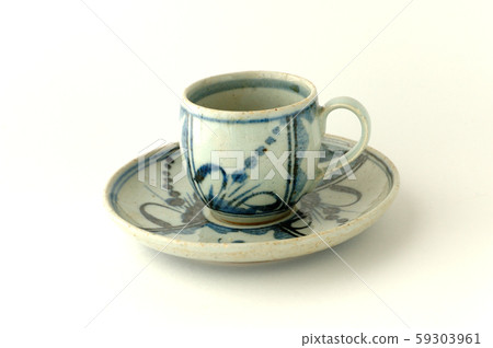 Pottery Demitas Coffee Cup 59303961