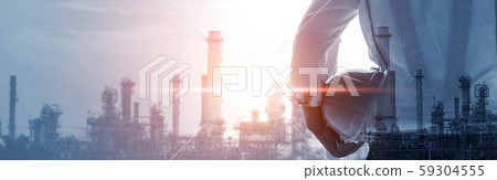 Future factory plant and energy industry concept. Future factory plant and energy industry concept. 59304555