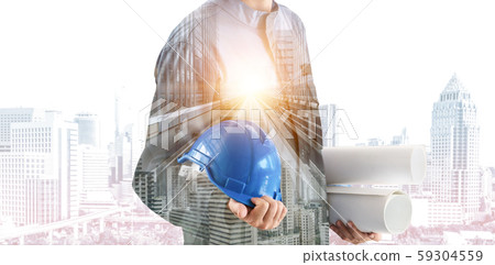 Future building construction engineering project. Future building construction engineering project. 59304559