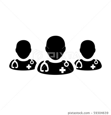 Health consultation icon vector group of doctors Health consultation icon vector group of doctors 59304639