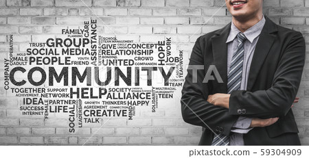 Human Resources and People Networking Concept 59304909