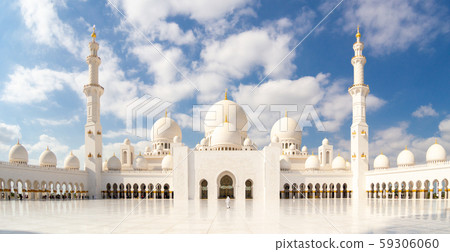 Sheikh Zayed Grand Mosque in Abu Dhabi, the capital city of United Arab Emirates 59306060