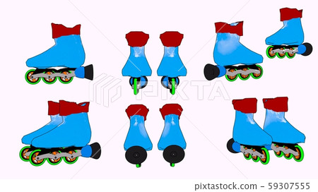 Roller skate set "Blue" Roller skate set "Blue" 59307555