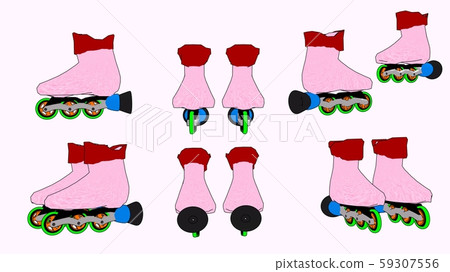 Roller skate set "Pink" Roller skate set "Pink" 59307556