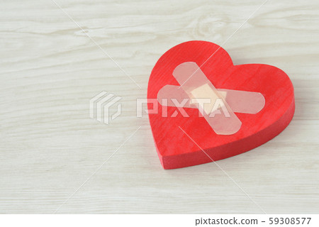 Bandage on heart Bandage on heart 59308577