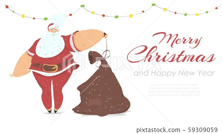 Creative Postcard for Winter Season Holidays. 59309059