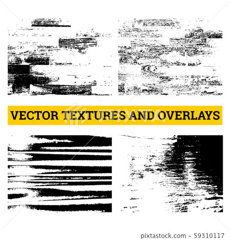 Abstract halftone vector illustration. Grunge textures and overlays for background and design. Abstract halftone vector illustration. Grunge textures and overlays for background and design. 59310117