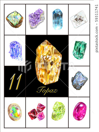 十月誕生石黃玉 59311741