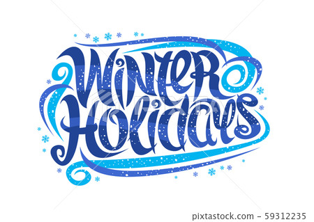 Vector greeting card for Winter Holidays Vector greeting card for Winter Holidays 59312235