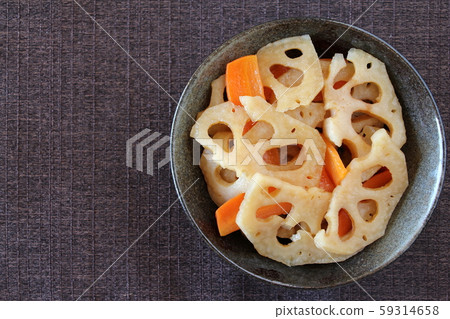 Lotus root noodles Lotus root noodles 59314658