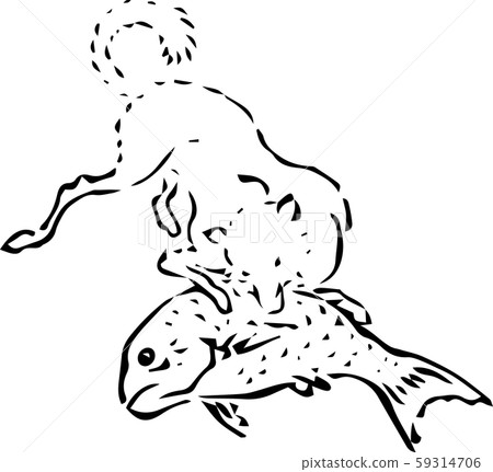刷筆觸_狗與魚 59314706
