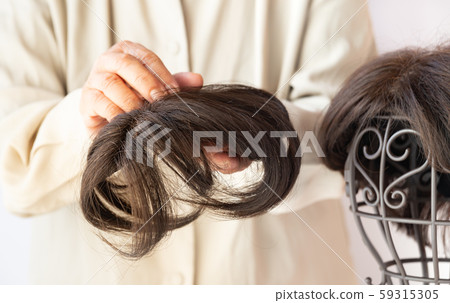 假髮假髮假髮假髮架 59315305